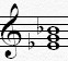 e flat major chord