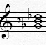 G flat major chord