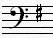 Key Signatures Bass Clef G