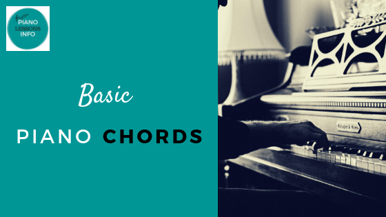 Learn some of the most common and basic piano chords. Learn the chord names and the notes to play them.