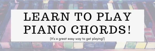Easy Piano Lessons: Piano CHords