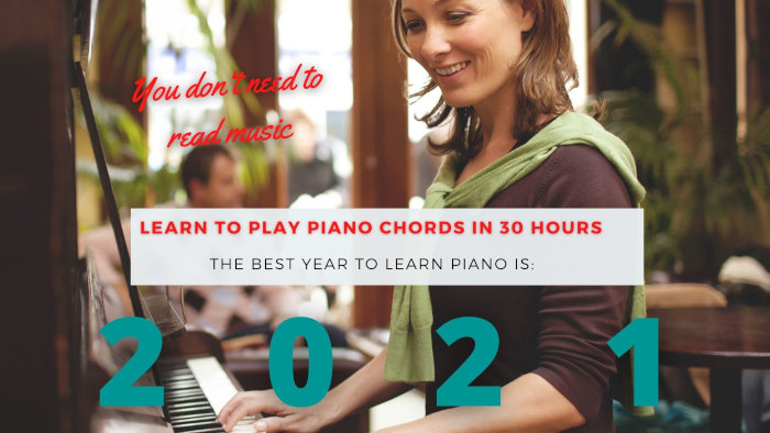 Piano chords course
