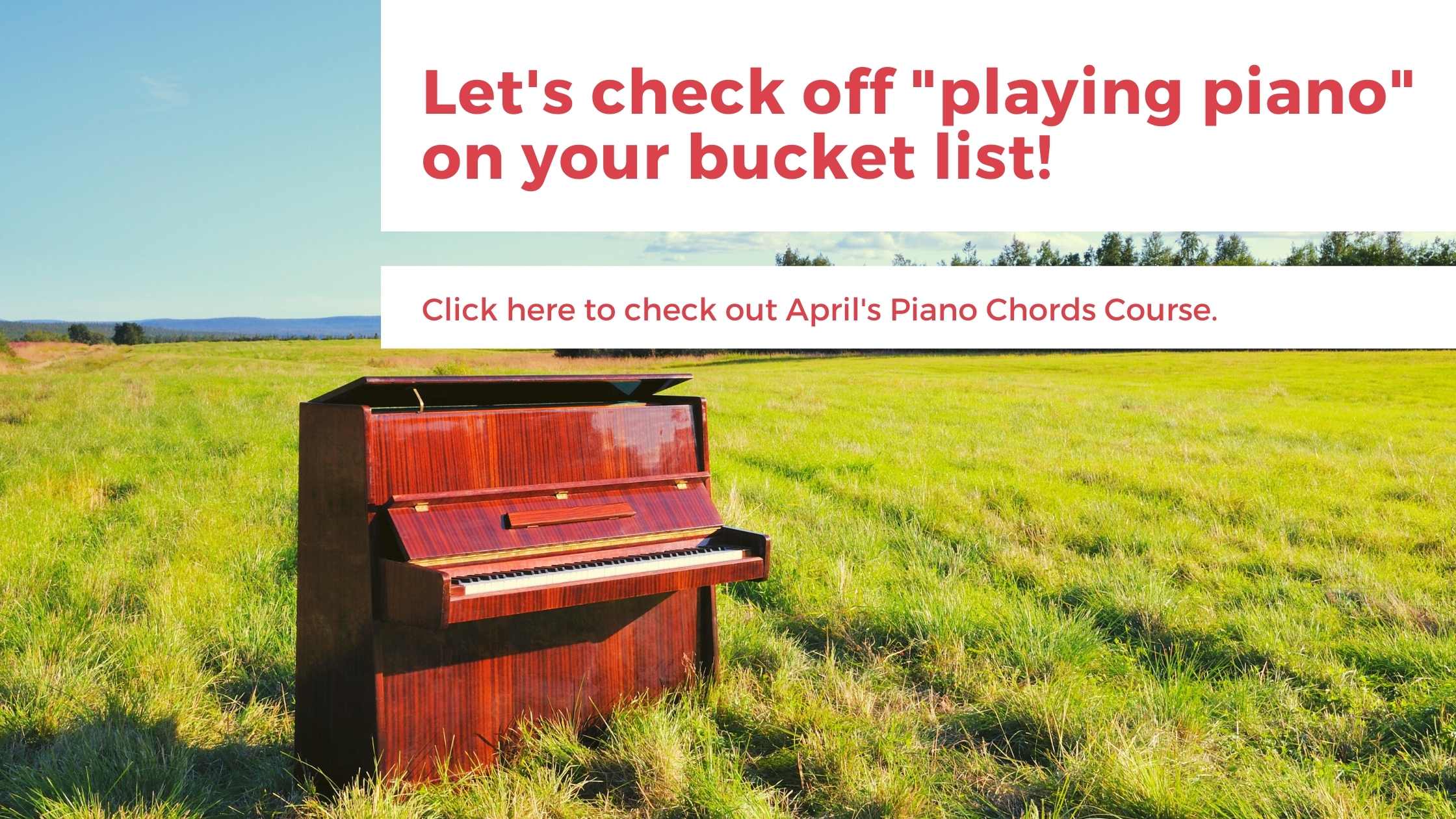 Piano Chords Course Banner
