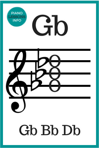 G Flat Major Chord