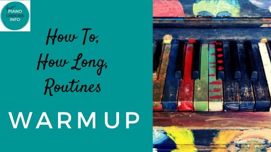How to warm up, what to warm up with and warm up routines for piano. 