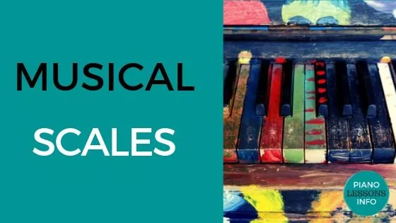 A list of musical scales including major, minor, and chromatic scales ((plus a few more).