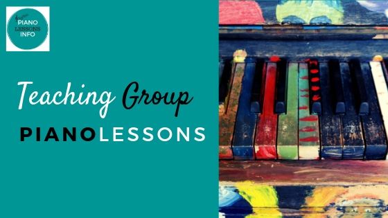 Teaching Group Piano Lessons